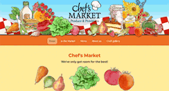 Desktop Screenshot of chefsmarketvt.com